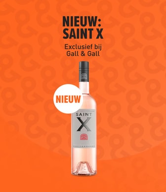 Nieuw: Saint X ros&eacute;. Exclusief verkrijgbaar bij Gall & Gall